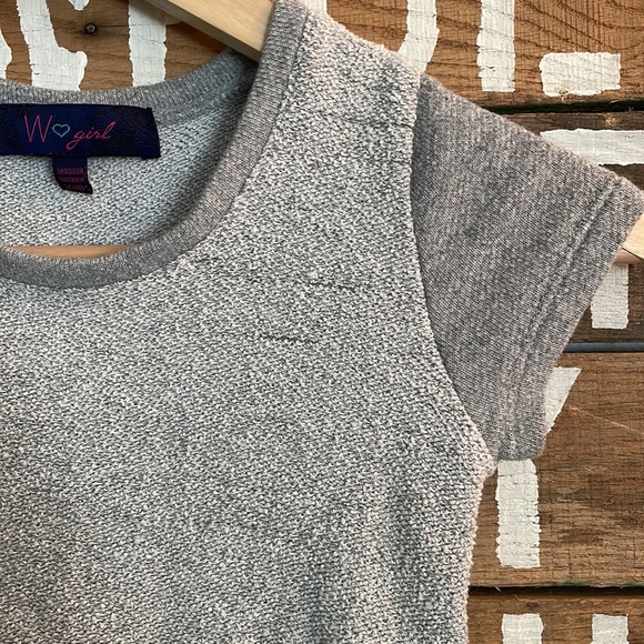 Navy and Gray Dress - Picture 3 of 7